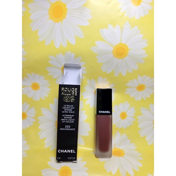 Chanel  Rouge Allure Liquid Velvet Matte Lipstick 232 Renversante  NIB - Picture 1 of 8
